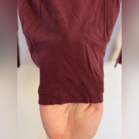 JCrew burgundy turtleneck - small - Picture 3 of 4